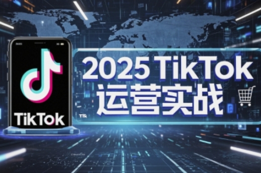 2025TikTok电商运营，掌握TikTok店铺运营核心技巧，实现低成本高转化-副业网